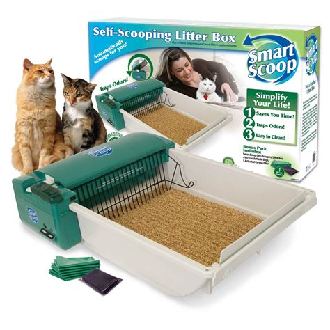 self scooping litter box.